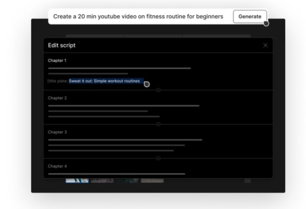 invideo-générateur-de-script