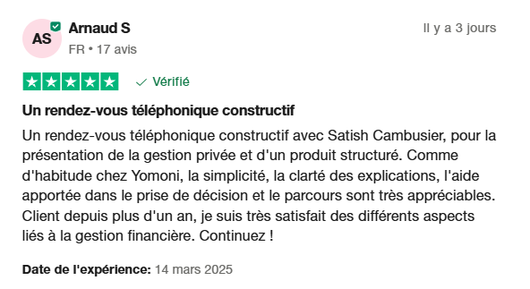 avis-positif-yomoni-trustpilot